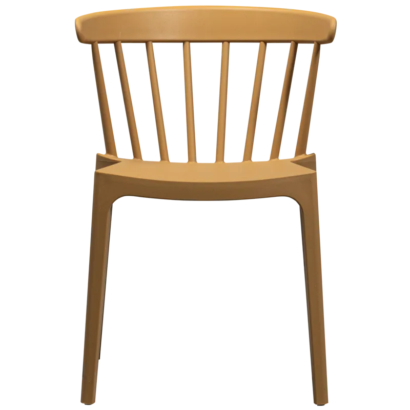 Spisestol med spiler Bliss utendørs, Karamell melange