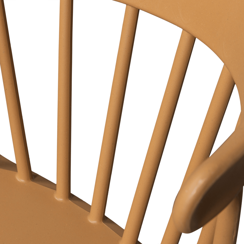 Spisestol med spiler Bliss utendørs - Karamell melange - Møbler - Stoler - Spisestuestoler & kjøkkenstoler