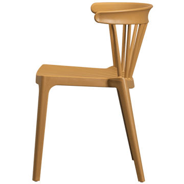 Spisestol med spiler Bliss utendørs - Karamell melange - Møbler - Stoler - Spisestuestoler & kjøkkenstoler