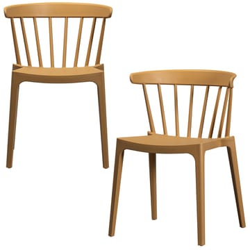 Spisestol med spiler Bliss utendørs - Karamell melange - Møbler - Stoler - Spisestuestoler & kjøkkenstoler