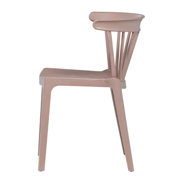 Spisestol med spiler Bliss utendørs - Lakserosa - Møbler - Stoler - Spisestuestoler & kjøkkenstoler