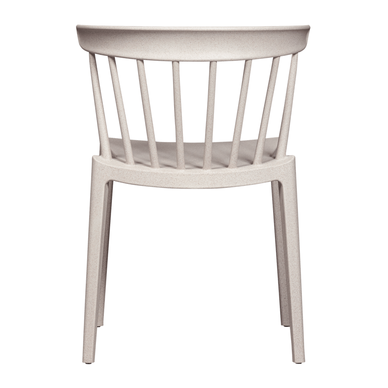 Spisestol med spiler Bliss utendørs - Offwhite melange - Møbler - Stoler - Spisestuestoler & kjøkkenstoler