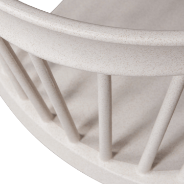 Spisestol med spiler Bliss utendørs - Offwhite melange - Møbler - Stoler - Spisestuestoler & kjøkkenstoler