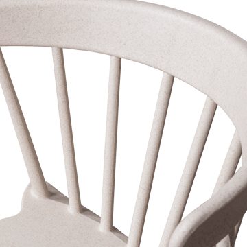 Spisestol med spiler Bliss utendørs - Offwhite melange - Møbler - Stoler - Spisestuestoler & kjøkkenstoler