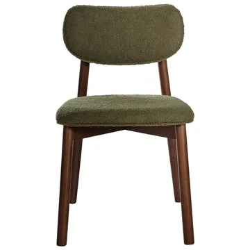 Spisestol Mills 2-pakning - Brun, Grønn - Møbler - Stoler - Spisestuestoler & kjøkkenstoler