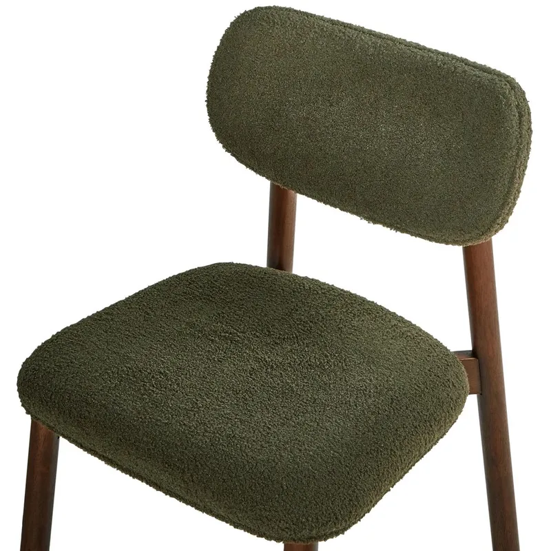 Spisestol Mills 2-pakning - Brun, Grønn - Møbler - Stoler - Spisestuestoler & kjøkkenstoler