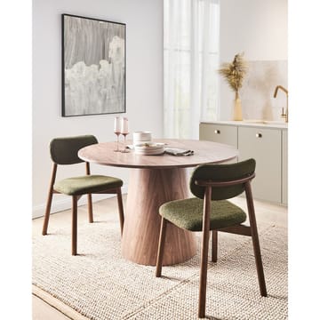 Spisestol Mills 2-pakning - Brun, Grønn - Møbler - Stoler - Spisestuestoler & kjøkkenstoler