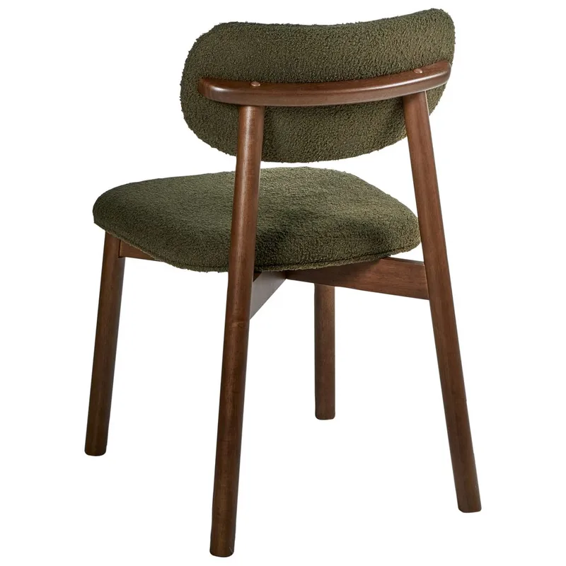 Spisestol Mills 2-pakning - Brun, Grønn - Møbler - Stoler - Spisestuestoler & kjøkkenstoler