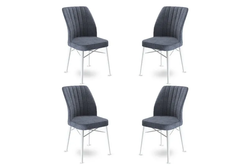 Spisestol Miraen Fume / Hvit, Fume / Hvit