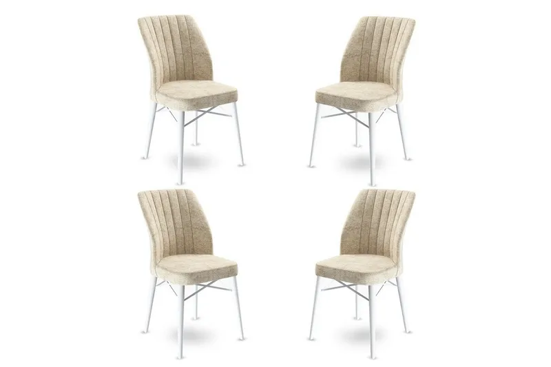 Spisestol Miraen Krem / Hvit, Krem / Hvit