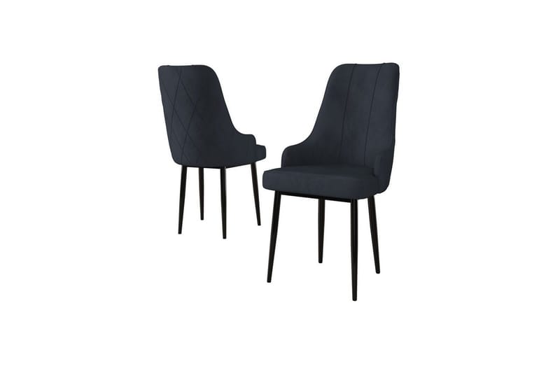 Spisestol Mobarkar Antrasitt / Svart, Antrasitt / Svart