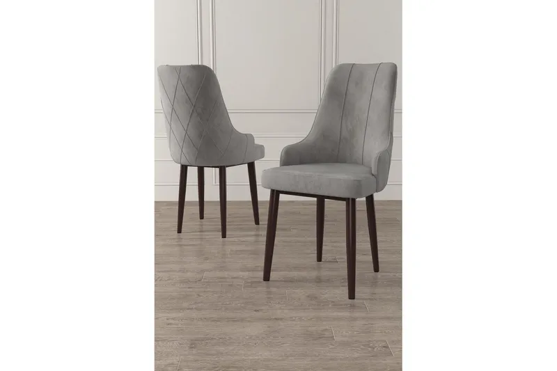 Spisestol Mobarkar Grå / Brun, Grå / Brun