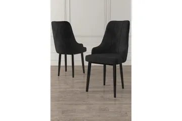 Spisestol Mobarkar Svart - Svart - Møbler - Stoler - Spisestuestoler & kjøkkenstoler