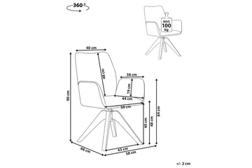 Spisestol Mokena - Møbler - Stoler - Lenestoler