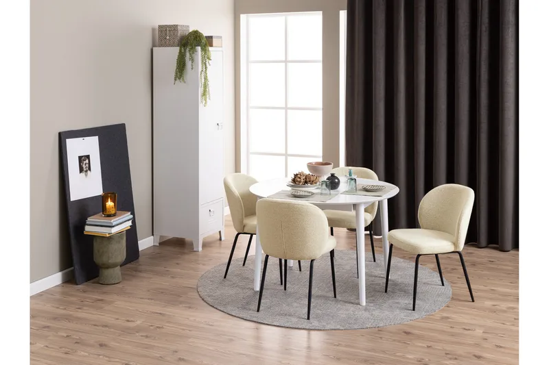 Spisestol Nakkas - Lysebeige - Møbler - Stoler - Spisestuestoler & kjøkkenstoler