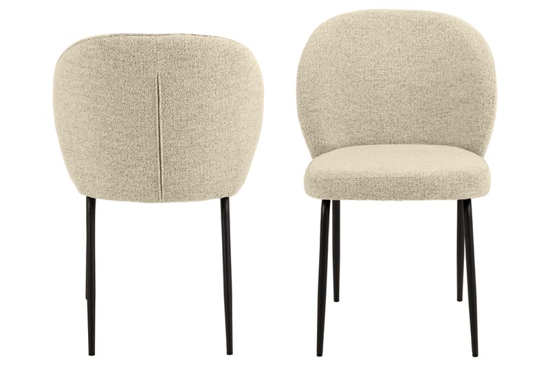 Spisestol Nakkas - Lysebeige - Møbler - Stoler - Spisestuestoler & kjøkkenstoler