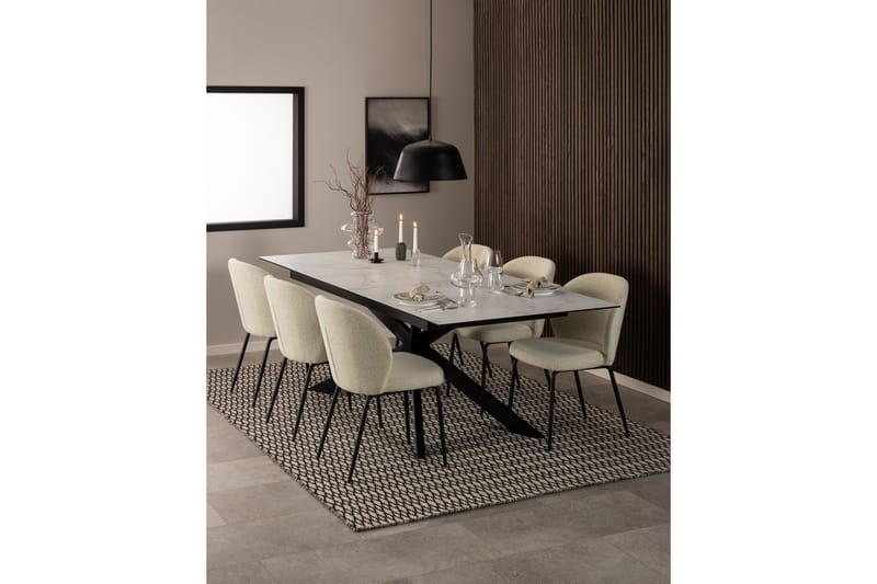 Spisestol Nakkas - Lysebeige - Møbler - Stoler - Spisestuestoler & kjøkkenstoler