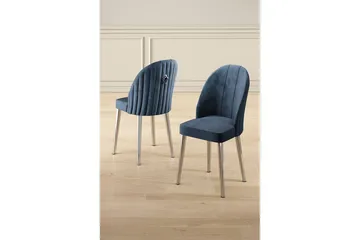 Spisestol Orlen Antrasitt / Krom - Antrasitt / Krom - Møbler - Stoler - Spisestuestoler & kjøkkenstoler