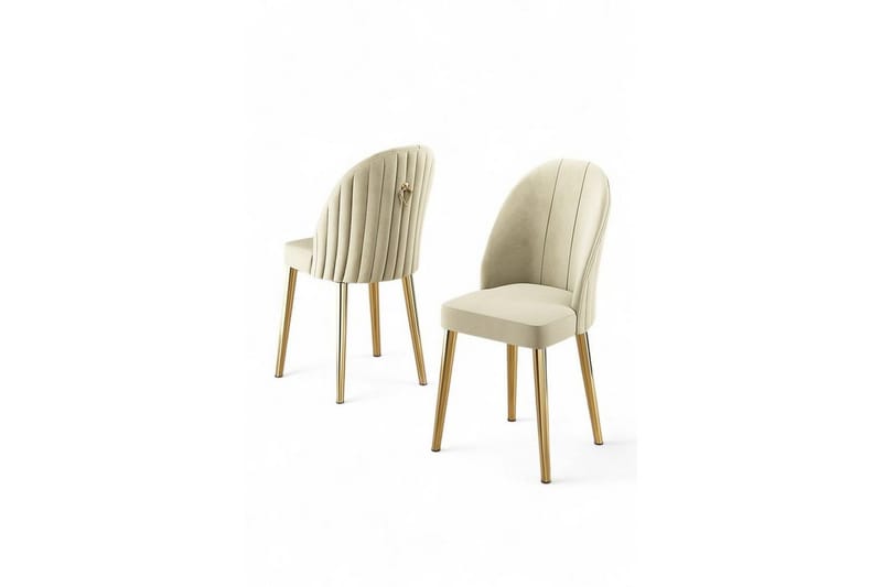 Spisestol Orlen Krem / Gull, Krem / Gull