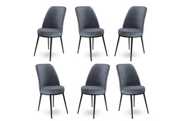 Spisestol Orran Fume / Svart - Svart - Møbler - Stoler - Spisestuestoler & kjøkkenstoler