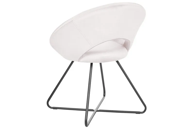 Spisestol Rachel - Off-white, Svart, Offwhite, Svart - Møbler - Stoler - Lenestoler