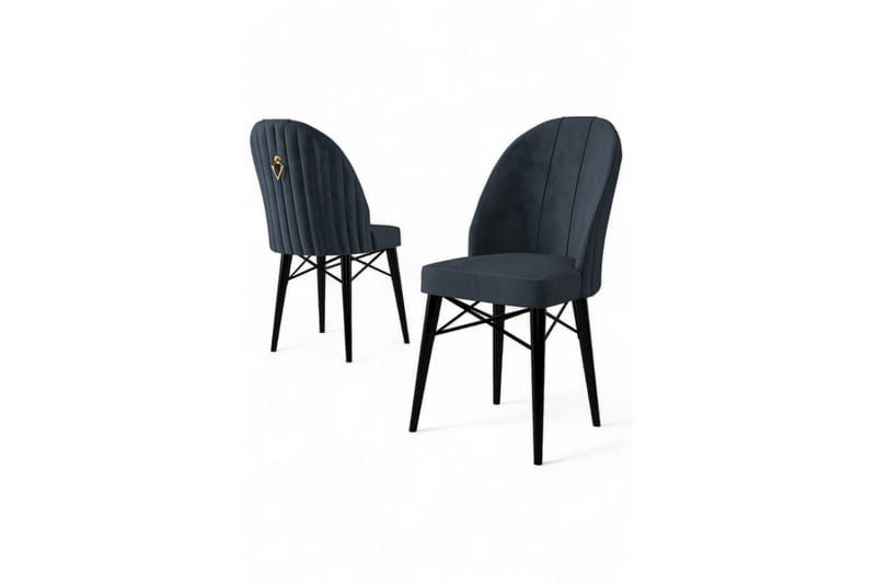 Spisestol Ritim Antrasitt / Svart - Antrasitt / Svart - Møbler - Stoler - Spisestuestoler & kjøkkenstoler