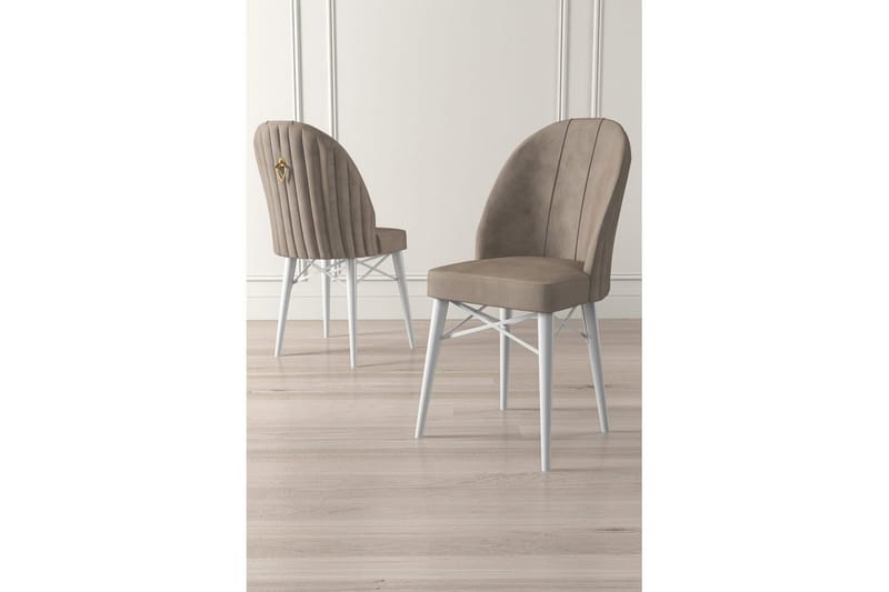 Spisestol Ritim Cappuccino / Hvit - Cappuccino / Hvit - Møbler - Stoler - Spisestuestoler & kjøkkenstoler