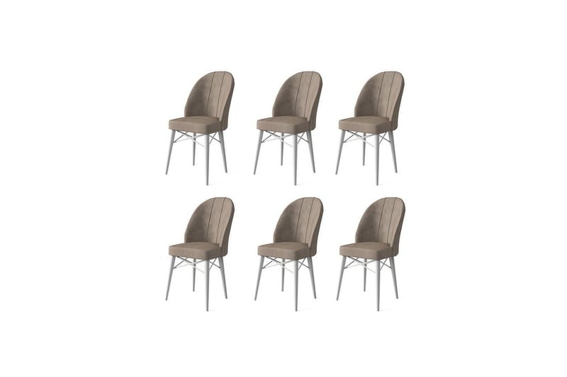 Spisestol Ritim Cappuccino / Hvit - Cappuccino / Hvit - Møbler - Stoler - Spisestuestoler & kjøkkenstoler