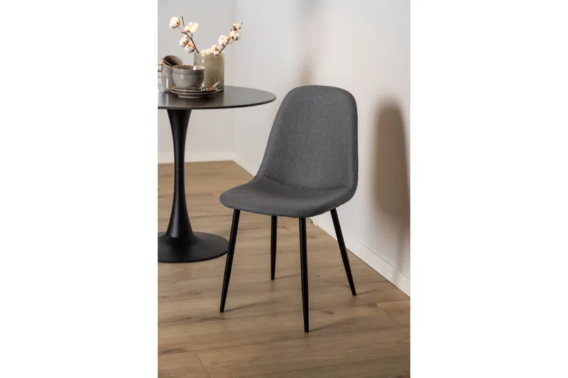 Spisestol Salaman - Grå - Møbler - Stoler - Spisestuestoler & kjøkkenstoler