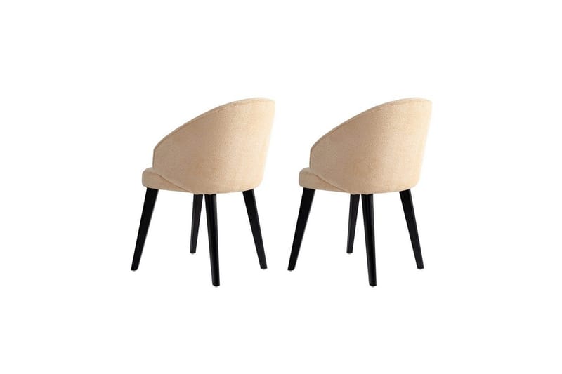Spisestol Sanroman Classic Beige / Svart - Beige / Svart - Møbler - Stoler - Spisestuestoler & kjøkkenstoler