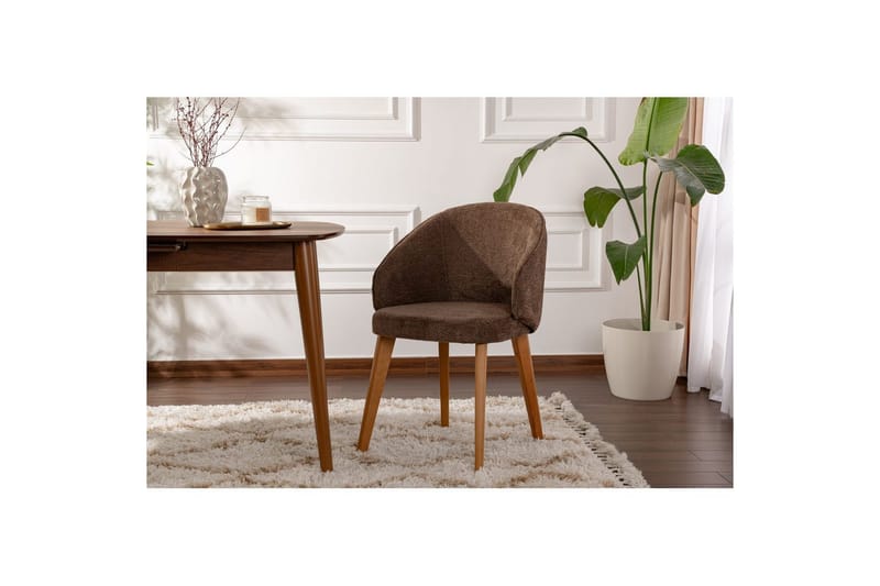 Spisestol Sanroman Classic Brun / Mørk Eik - Brun / Mørk Eik - Møbler - Stoler - Spisestuestoler & kjøkkenstoler