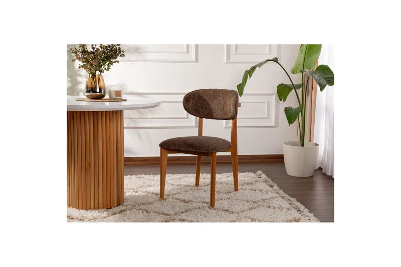 Spisestol Sanroman Classic Brun / Mørk Eik - Brun / Mørk Eik - Møbler - Stoler - Spisestuestoler & kjøkkenstoler