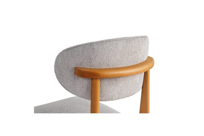 Spisestol Sanroman Classic Grå / Mørk Eik - Grå / Mørk Eik - Møbler - Stoler - Spisestuestoler & kjøkkenstoler