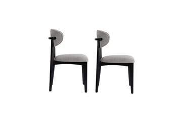 Spisestol Sanroman Classic Grå / Svart - Grå / Svart - Møbler - Stoler - Spisestuestoler & kjøkkenstoler