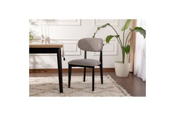 Spisestol Sanroman Classic Grå / Svart - Grå / Svart - Møbler - Stoler - Spisestuestoler & kjøkkenstoler