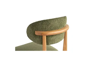 Spisestol Sanroman Classic Grønn / Lys eik - Grønn / Lys eik - Møbler - Stoler - Spisestuestoler & kjøkkenstoler