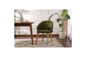 Spisestol Sanroman Classic Grønn / Lys eik - Grønn / Lys eik - Møbler - Stoler - Spisestuestoler & kjøkkenstoler