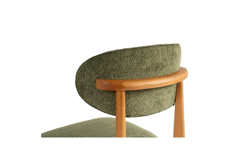 Spisestol Sanroman Classic Grønn / Mørk eik - Grønn / Mørk eik - Møbler - Stoler - Spisestuestoler & kjøkkenstoler