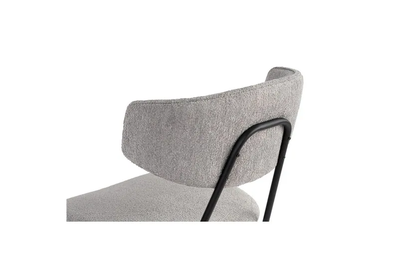 Spisestol Sanroman Grå / Svart - Grå / Svart - Møbler - Stoler - Spisestuestoler & kjøkkenstoler