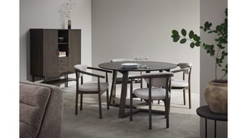 Spisestol Selvik i Beige Bouclé - beige - Møbler - Stoler - Spisestuestoler & kjøkkenstoler