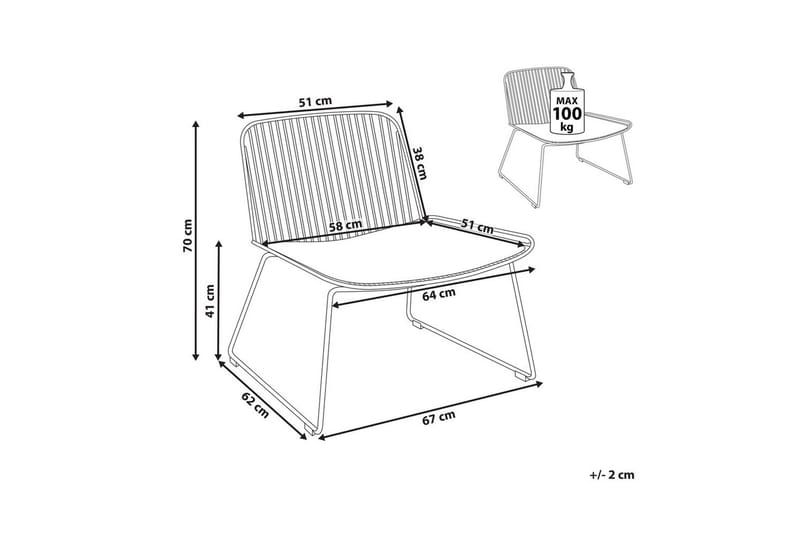 Spisestol Snorum - Gull, svart - Møbler - Stoler - Spisestuestoler & kjøkkenstoler