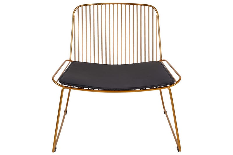 Spisestol Snorum - Gull, svart - Møbler - Stoler - Spisestuestoler & kjøkkenstoler