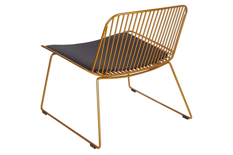 Spisestol Snorum - Gull, svart - Møbler - Stoler - Spisestuestoler & kjøkkenstoler