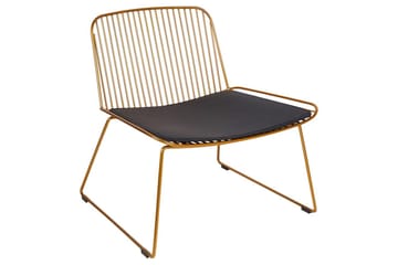 Spisestol Snorum - Gull, svart - Møbler - Stoler - Spisestuestoler & kjøkkenstoler