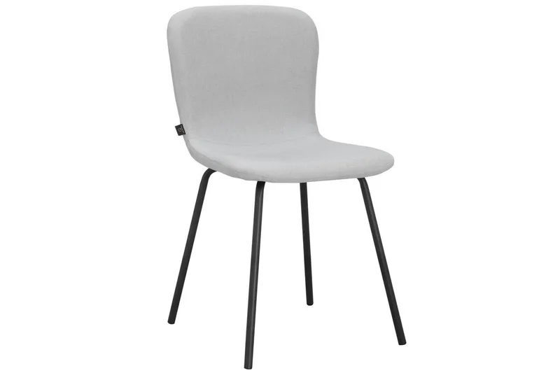 Spisestol Ulmar Sett med 2 Lys grå - Lys grå - Møbler - Stoler - Spisestuestoler & kjøkkenstoler