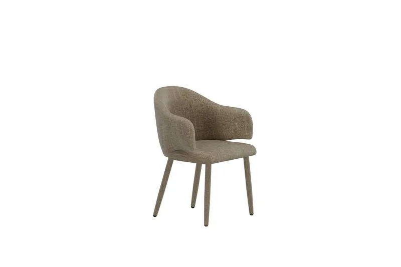 Spisestol Venture Home Evelin Beige - beige - Møbler - Stoler - Spisestuestoler & kjøkkenstoler