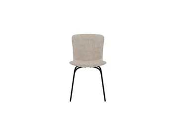 Spisestol Venture Home Linus Beige - beige - Møbler - Stoler - Spisestuestoler & kjøkkenstoler