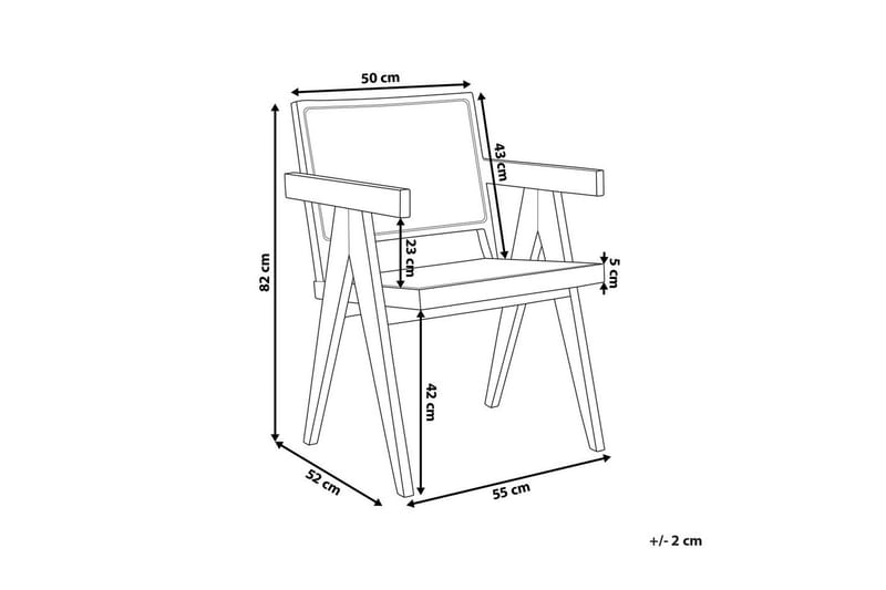 Spisestol Westbrook - Naturlig, lyst tre - Møbler - Stoler - Spisestuestoler & kjøkkenstoler