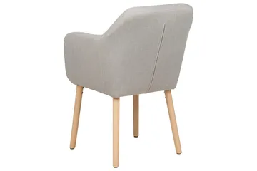 Spisestol Yorkville ll - Beige, lyst tre - Møbler - Stoler - Spisestuestoler & kjøkkenstoler