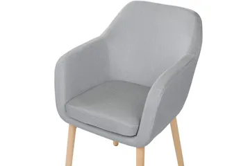 Spisestol Yorkville ll - Grå, lyst tre - Møbler - Stoler - Spisestuestoler & kjøkkenstoler